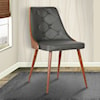 Armen Living Lily Mid-Century Dining Chair