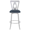 Armen Living Lola Contemporary 26" Counter Height Barstool