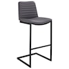 Armen Living Lucas Contemporary 30" Bar Height Barstool