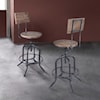 Armen Living Magnus Adjustable Bar Stool