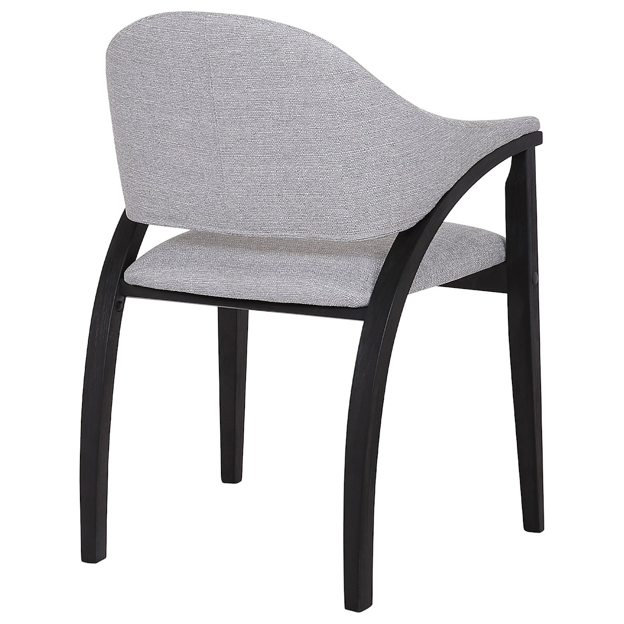 Armen Living Meadow Contemporary Dining Chair - Set of 2