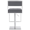 Armen Living Michele Contemporary Swivel Barstool