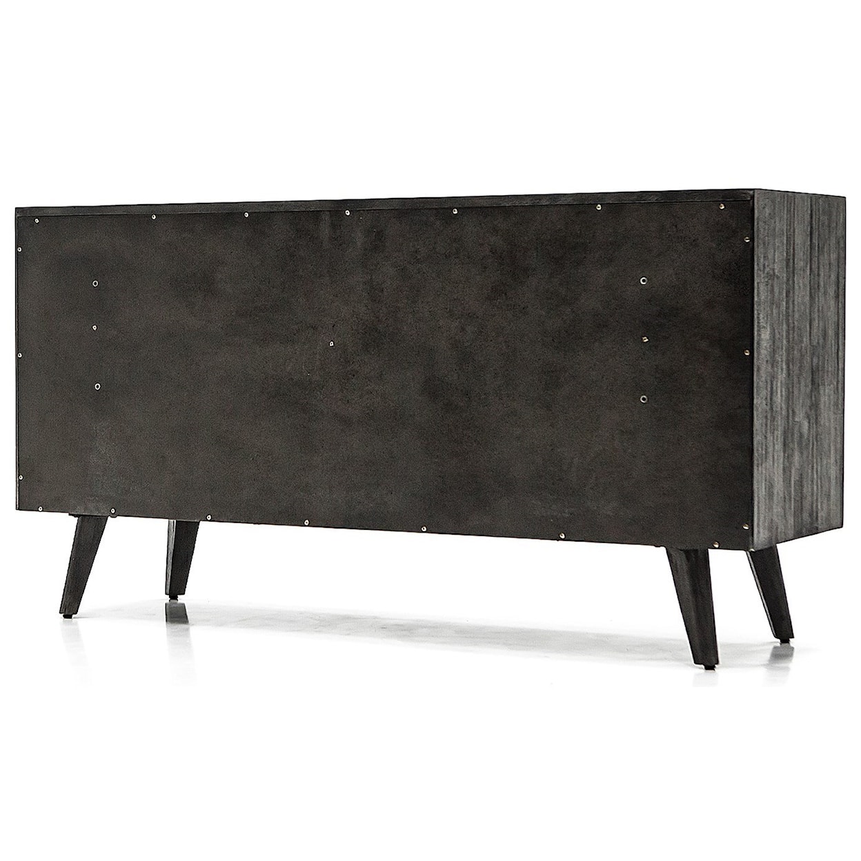 Armen Living Mohave Tundra Grey Acacia 6 Drawer Dresser