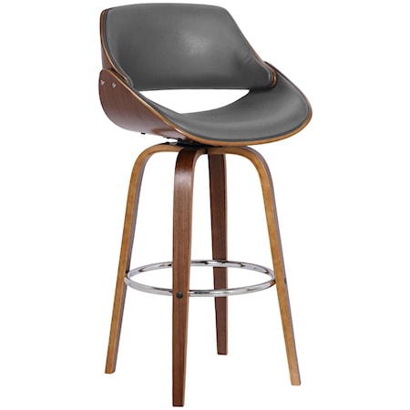 Contemporary 26" Counter Height Swivel Stool