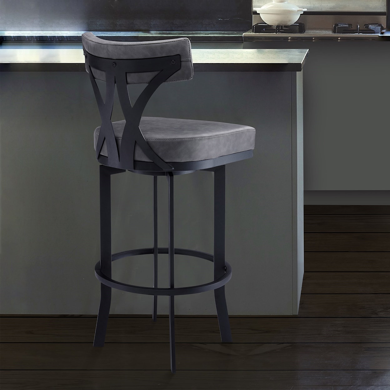 Armen Living Natalie 26" Counter Height Barstool