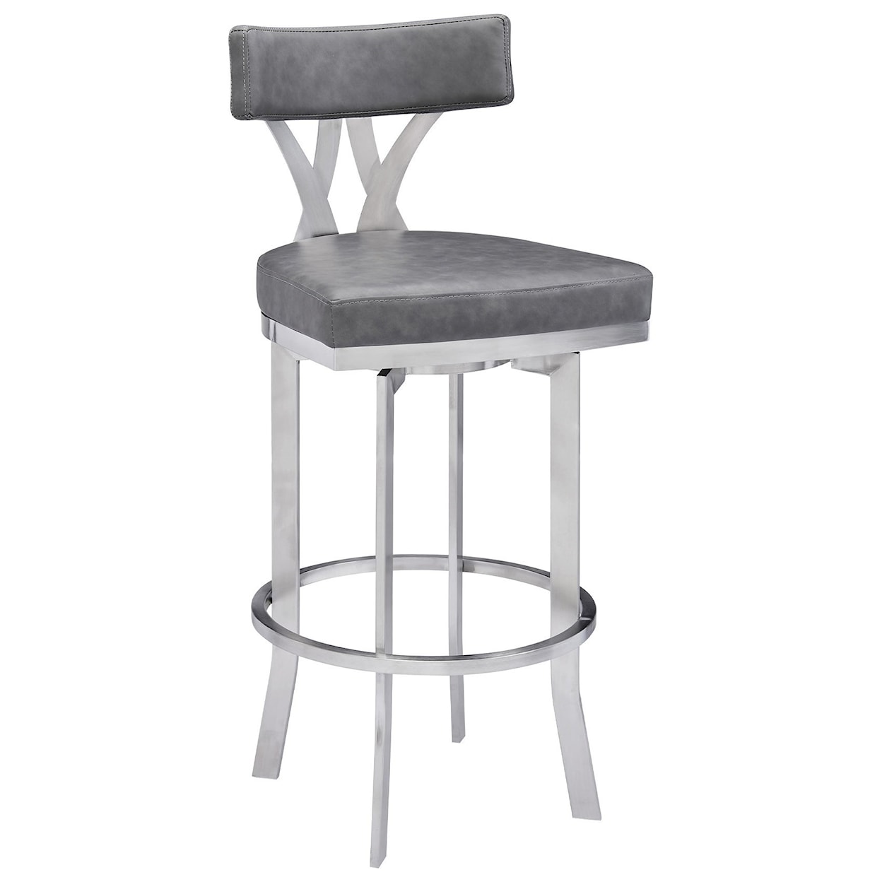 Armen Living Natalie 26" Counter Height Barstool