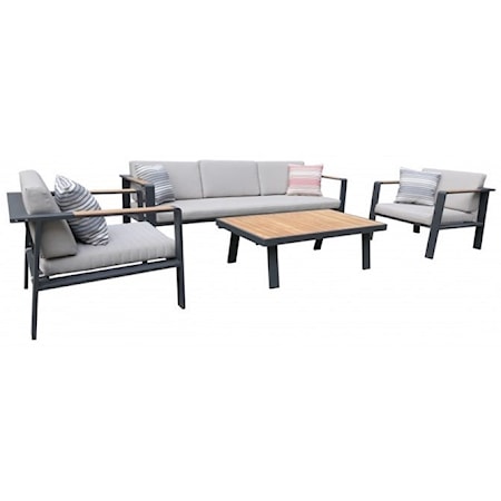 4-Piece Outdoor Patio Set