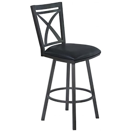 26" Counter Height Swivel Barstool