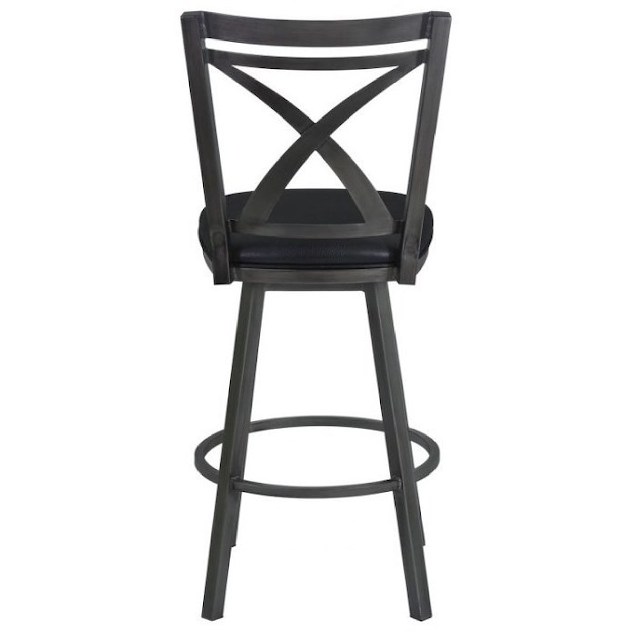 Armen Living Nova 26" Counter Height Swivel Barstool