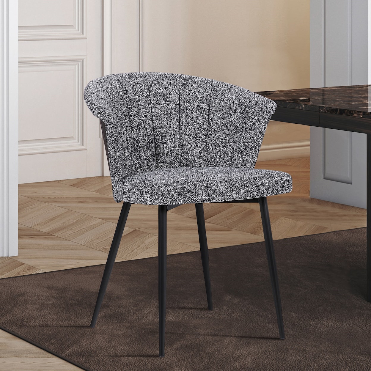 Armen Living Orchid Dining Chair