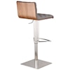 Armen Living Oslo Adjustable Bar Stool