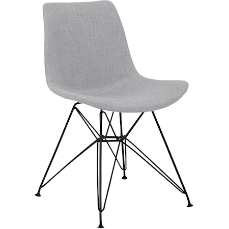 Contemporary Dining Chair in Grey 