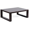 Armen Living Paradise Outdoor Patio Solid Wood Coffee Table
