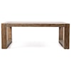 Armen Living Paradise Outdoor Patio Solid Wood Coffee Table