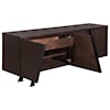 Armen Living Pirate- Brown Acacia Sideboard Cabinet