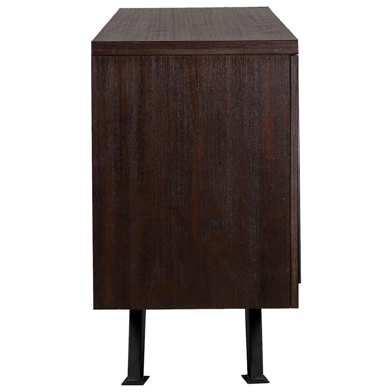 Armen Living Pirate- Brown Acacia Sideboard Cabinet