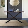 Armen Living Pirate- Acacia Modern Console Table