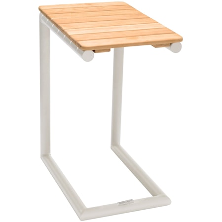 Outdoor C-Shape Side Table