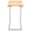 Armen Living Portals- Outdoor C-Shape Side Table