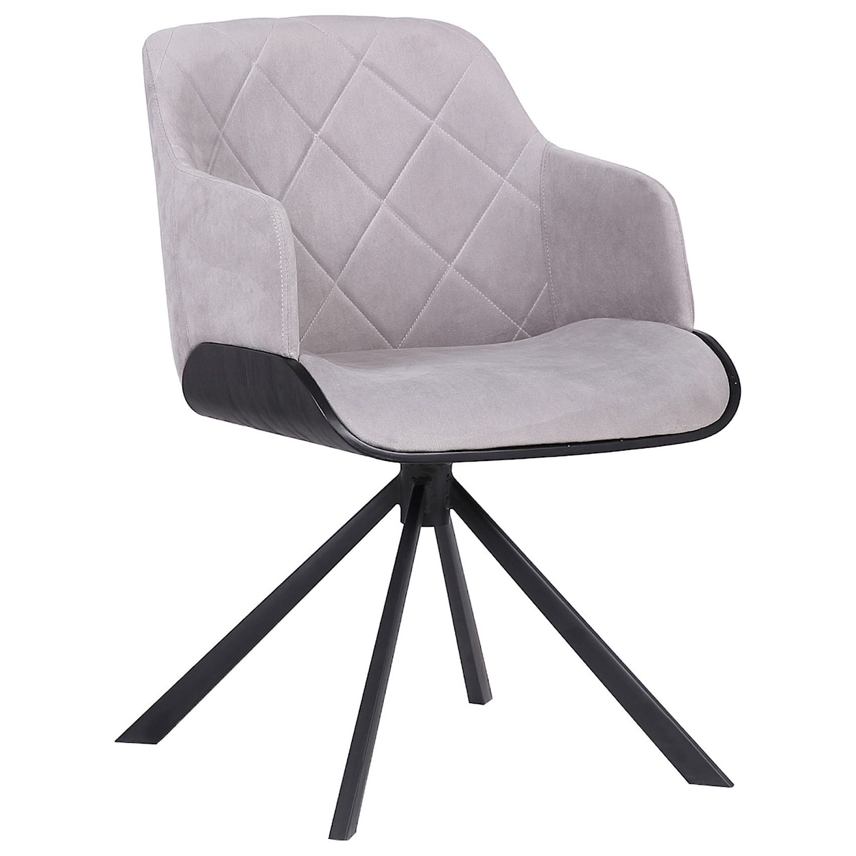 Armen Living Puma Contemporary Dining Chair