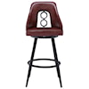 Armen Living Ruby Contemporary 26" Counter Height Barstool