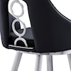 Armen Living Ruby Contemporary 30" Bar Height Barstool