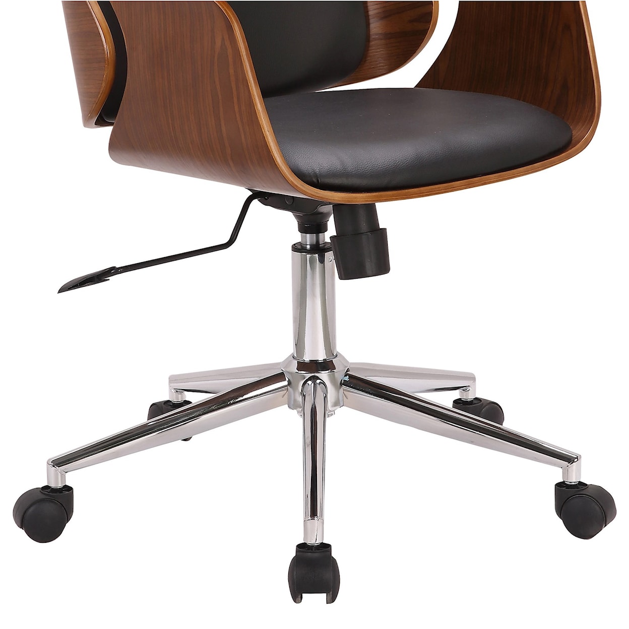 Armen Living Santiago Mid-Century Office Chair