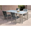 Armen Living Sienna 5-Piece Outdoor Patio Dining Set