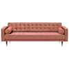 Armen Living Somerset- Velvet Mid Century Modern Sofa