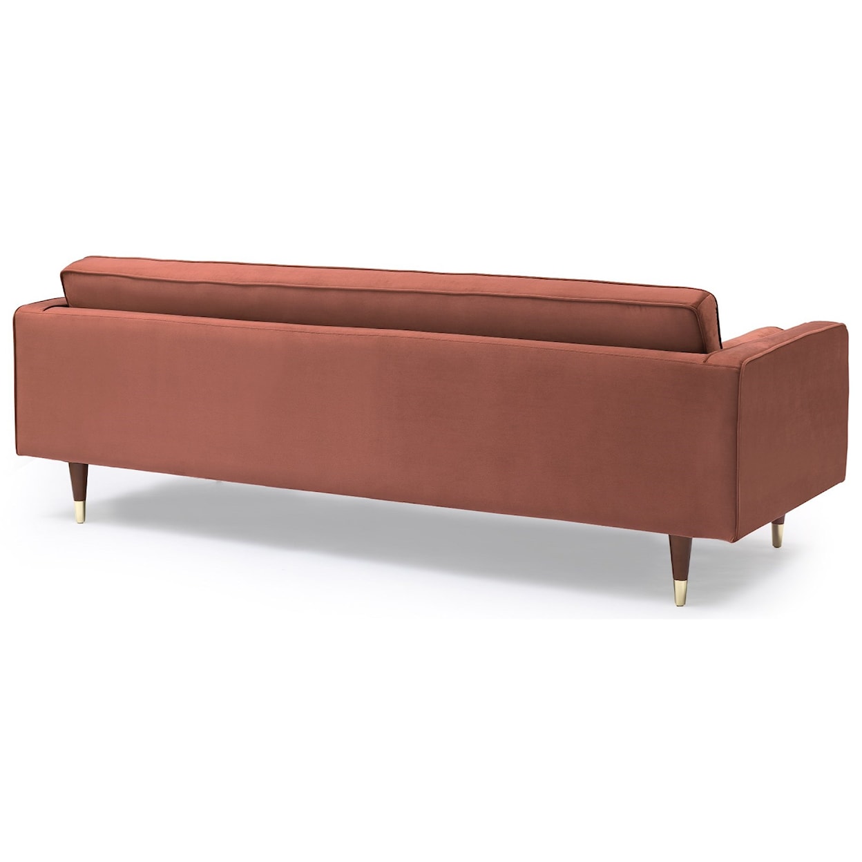 Armen Living Somerset- Velvet Mid Century Modern Sofa