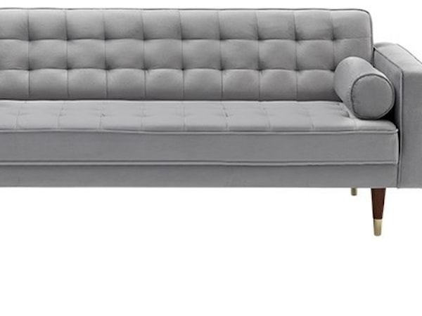 Velvet Mid Century Modern Sofa Set