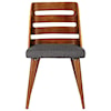 Armen Living Storm Mid-Century Dining Chair