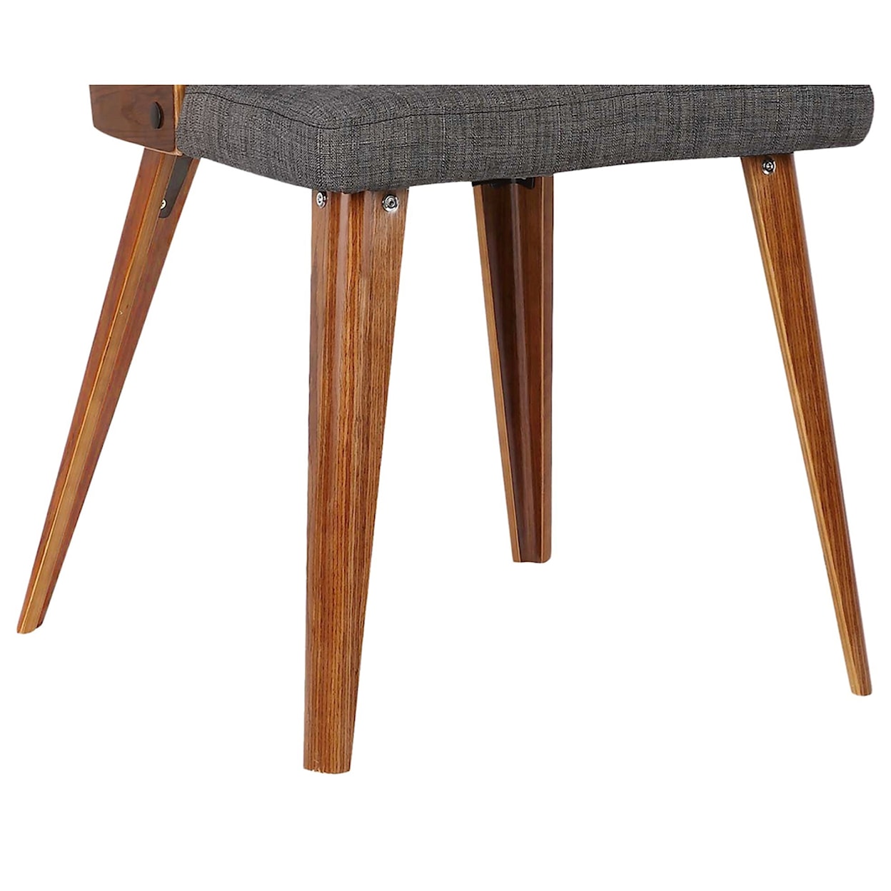 Armen Living Storm Mid-Century Dining Chair