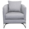 Armen Living Swan Accent Chair