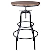 Armen Living Titan Adjustable Pub Table