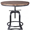 Armen Living Titan Adjustable Pub Table