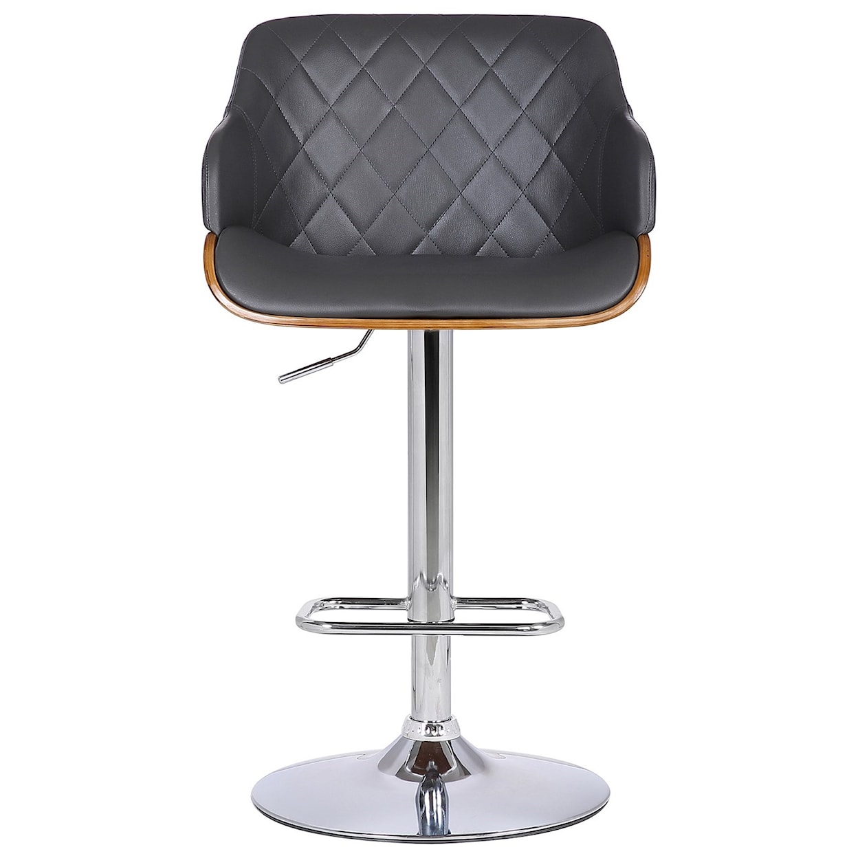 Armen Living Toby Contemporary Adjustable Barstool