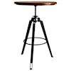 Armen Living Tribeca Industrial Adjustable Pub Table