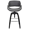 Armen Living Vanessa Contemporary Adjustable Barstool