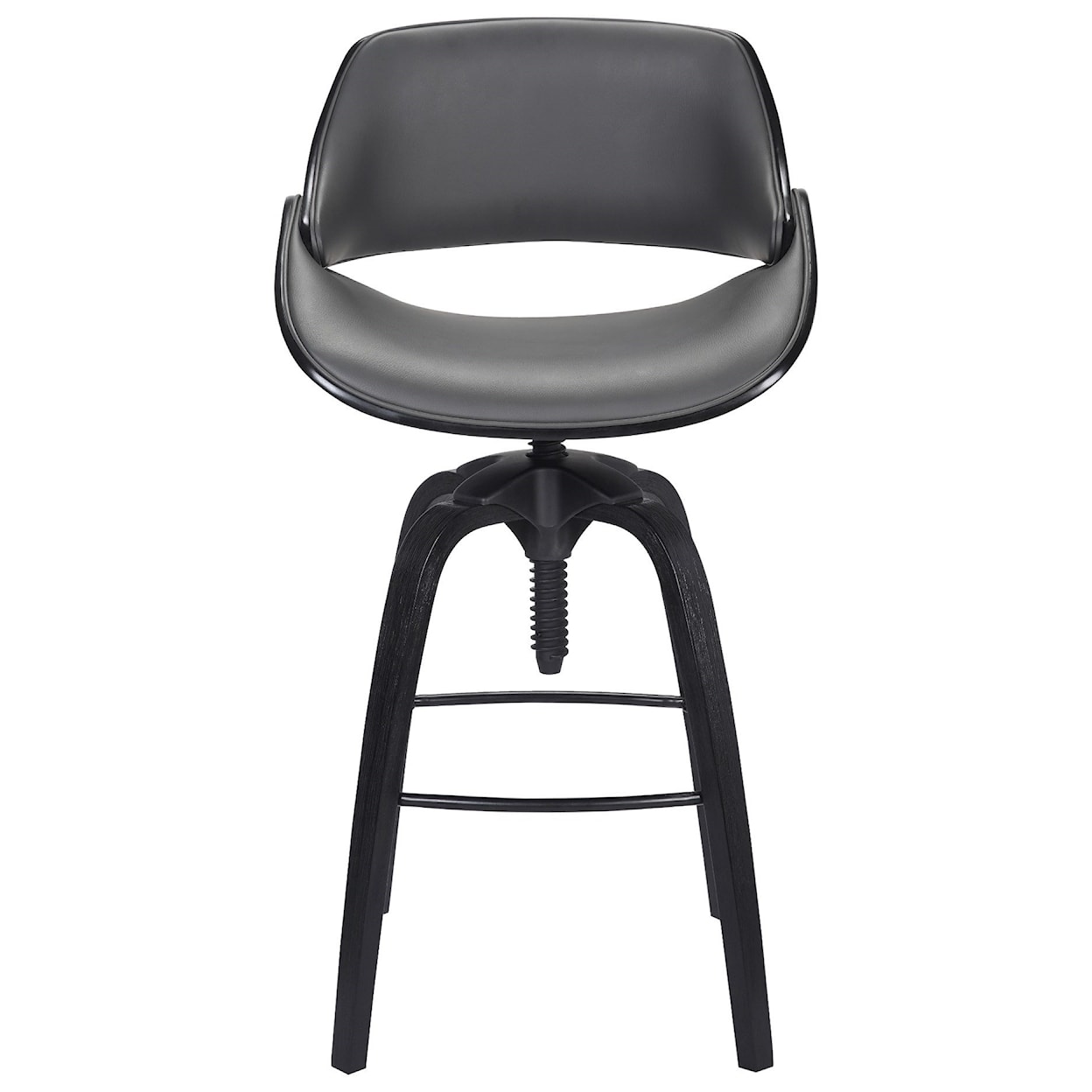 Armen Living Vanessa Contemporary Adjustable Barstool