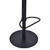 Armen Living Zuma Adjustable Swivel Metal Barstool