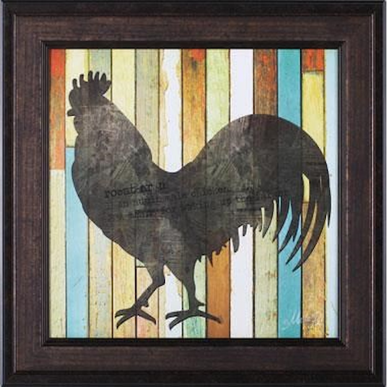 Art Effects Nature and Wildlife Rooster Wall Art