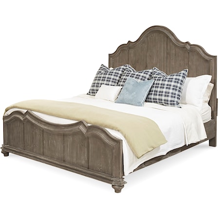 Queen Panel Bed