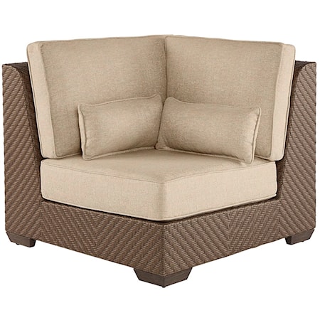 Florence Wicker Corner Chair