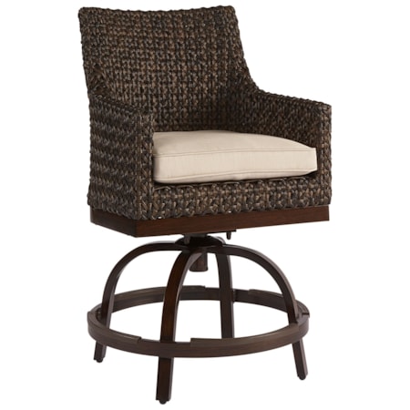 Franklin Wicker Counter Stool