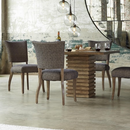 5-Piece Williamsburg Pedestal Table Set
