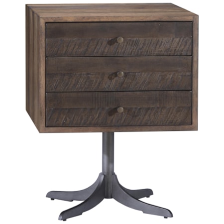 Williamsburg Pedestal End Table