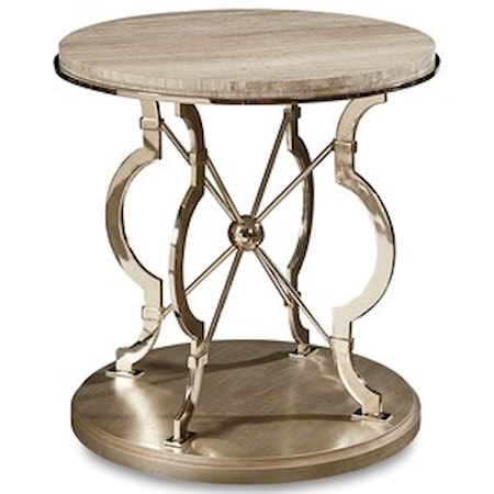 Yeats Round Lamp Table