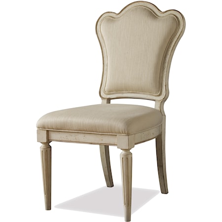 Upholstered Back Arm Chair