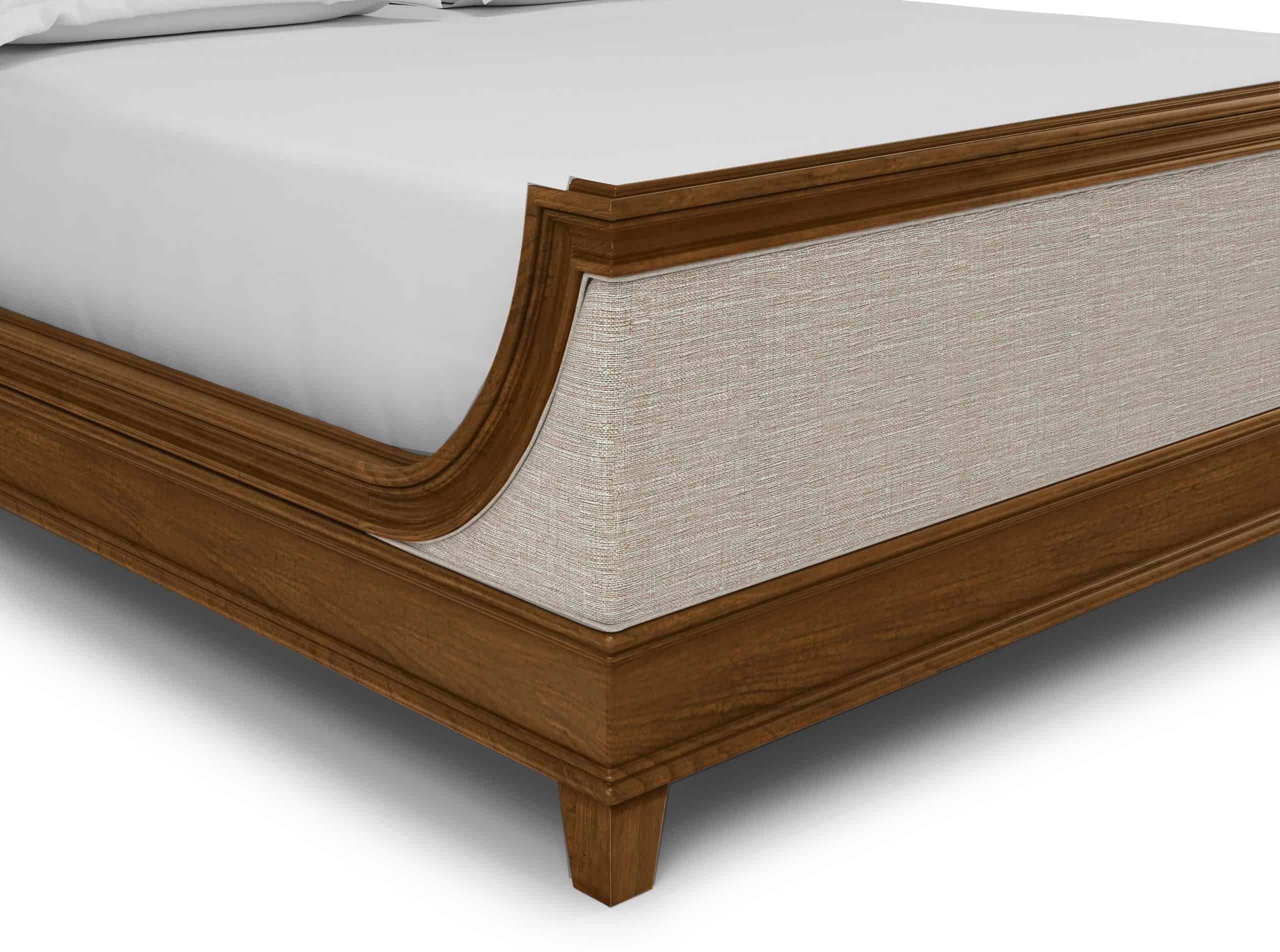 Newel Queen Upholstered Bed